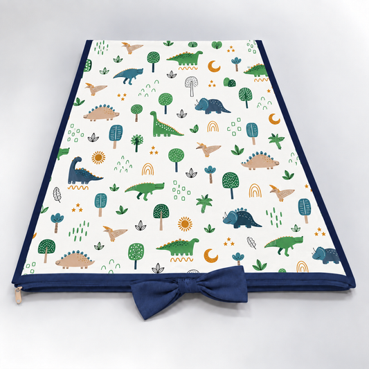 Trocador de Cômoda 70x45x3cm Dino MLH c/ Azul Marinho