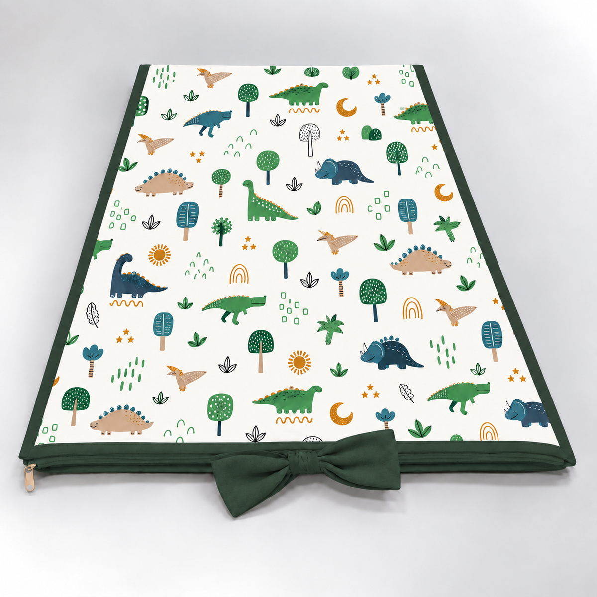 Trocador de Cômoda 70x45x3cm Dino MLH c/ Verde Escuro