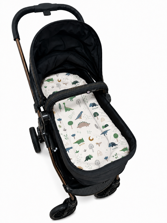 Fronha para Ninho Casulinho Premium para Carrinho Moisés Universal Dino MLH