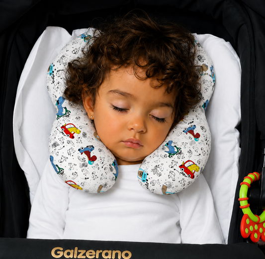Protetor de Pescoço para Bebê Dino Carros