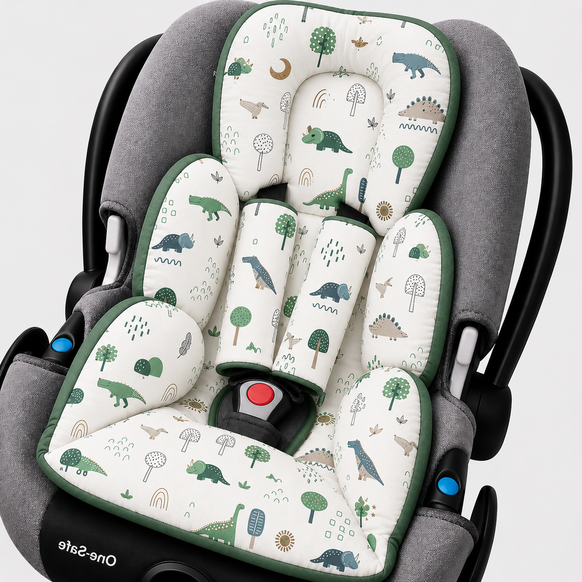 Colchonete para Bebê Conforto Dupla Face Dino MLH
