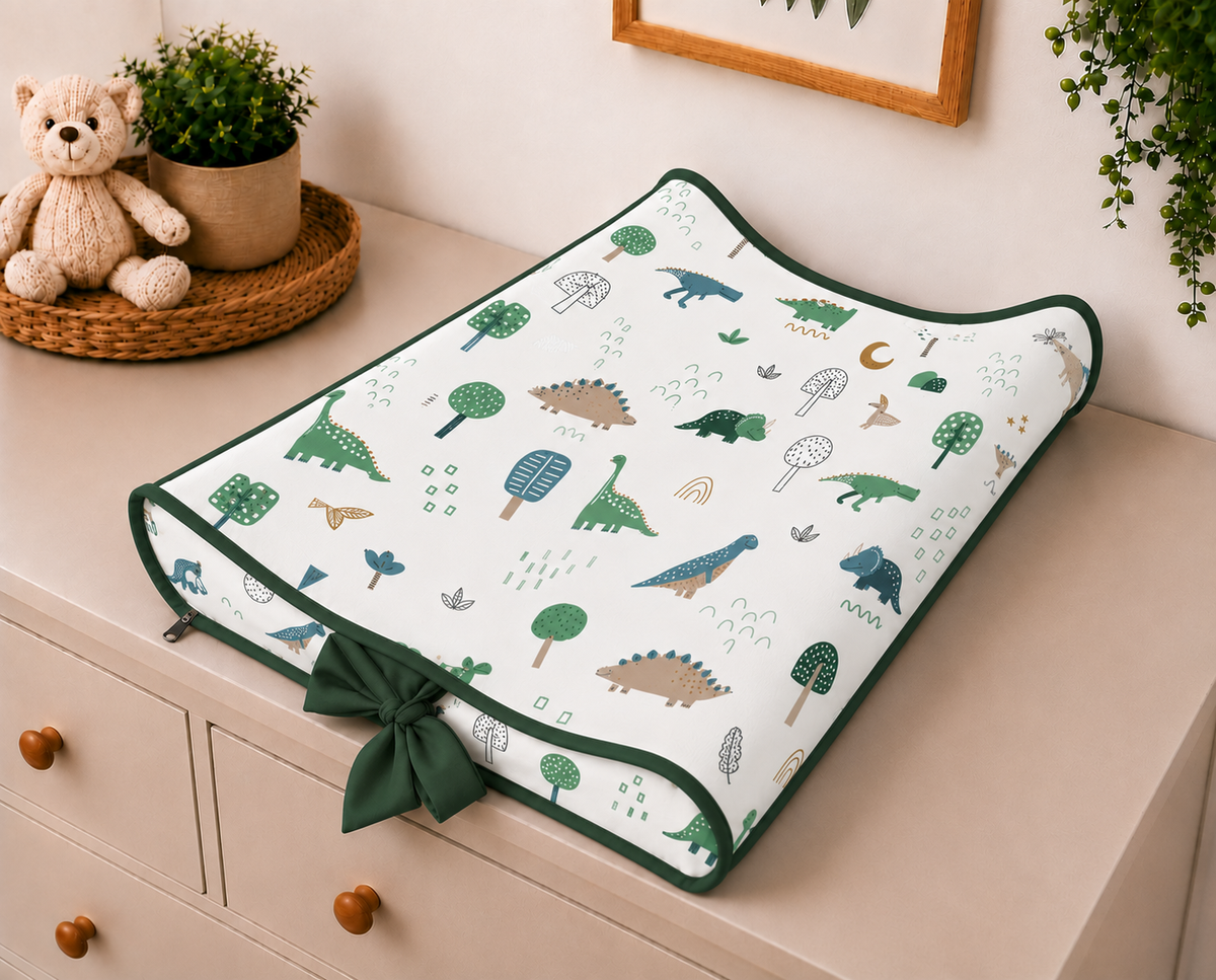 Trocador de Cômoda Americano Dino MLH c/ Verde Escuro