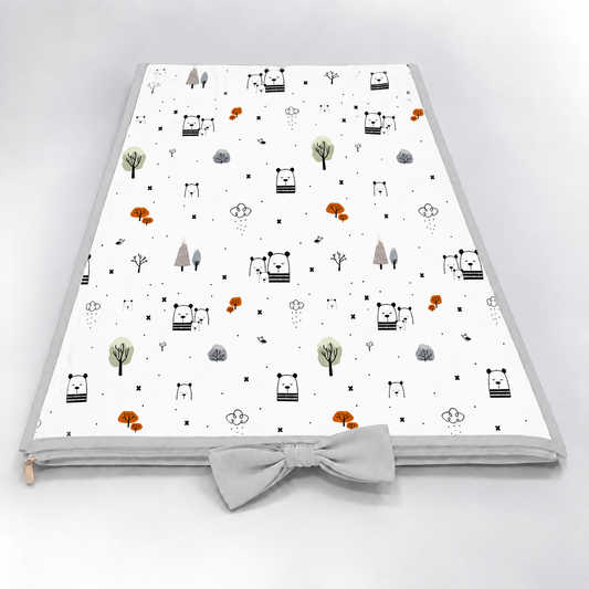 Trocador de Cômoda 70x45x3cm Escandinávia c/ Cinza