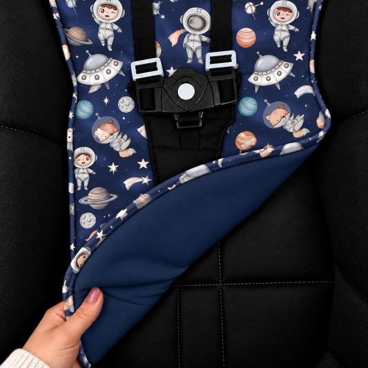 Capa para Carrinho de Bebê Universal Espaço Marinho