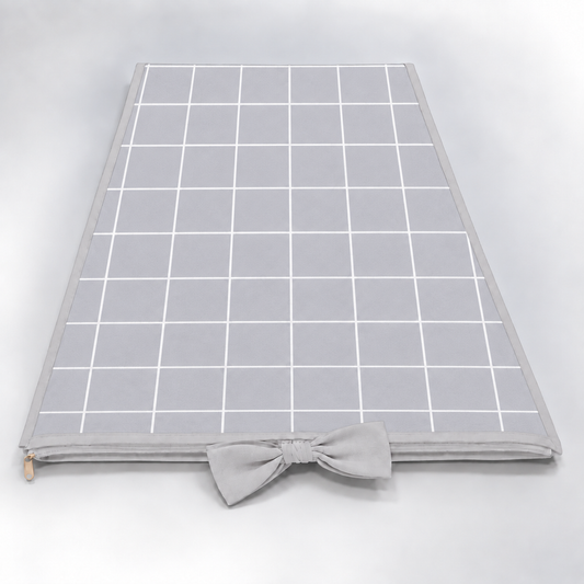 Trocador de Cômoda 70x45x3cm Grid Cinza