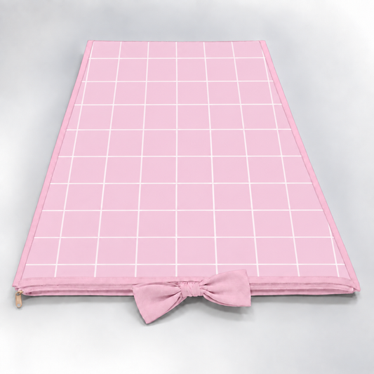 Trocador de Cômoda 70x45x3cm Grid Rosa