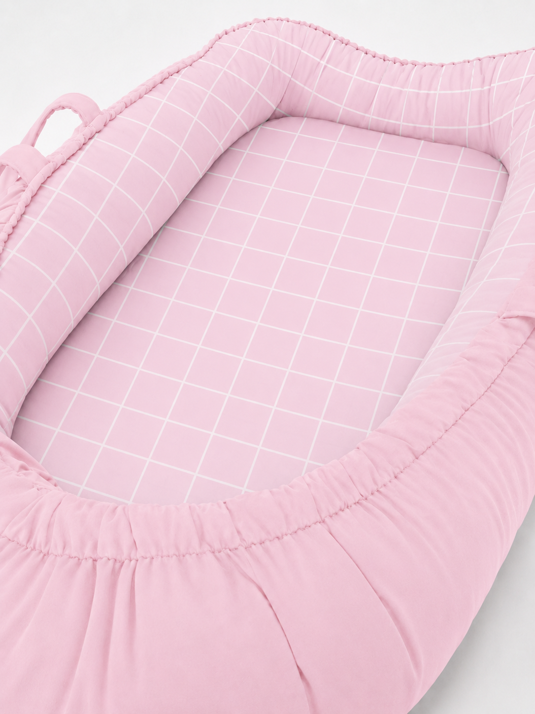 Ninho Redutor Dupla Face Premium Grid Rosa Verso Rosa