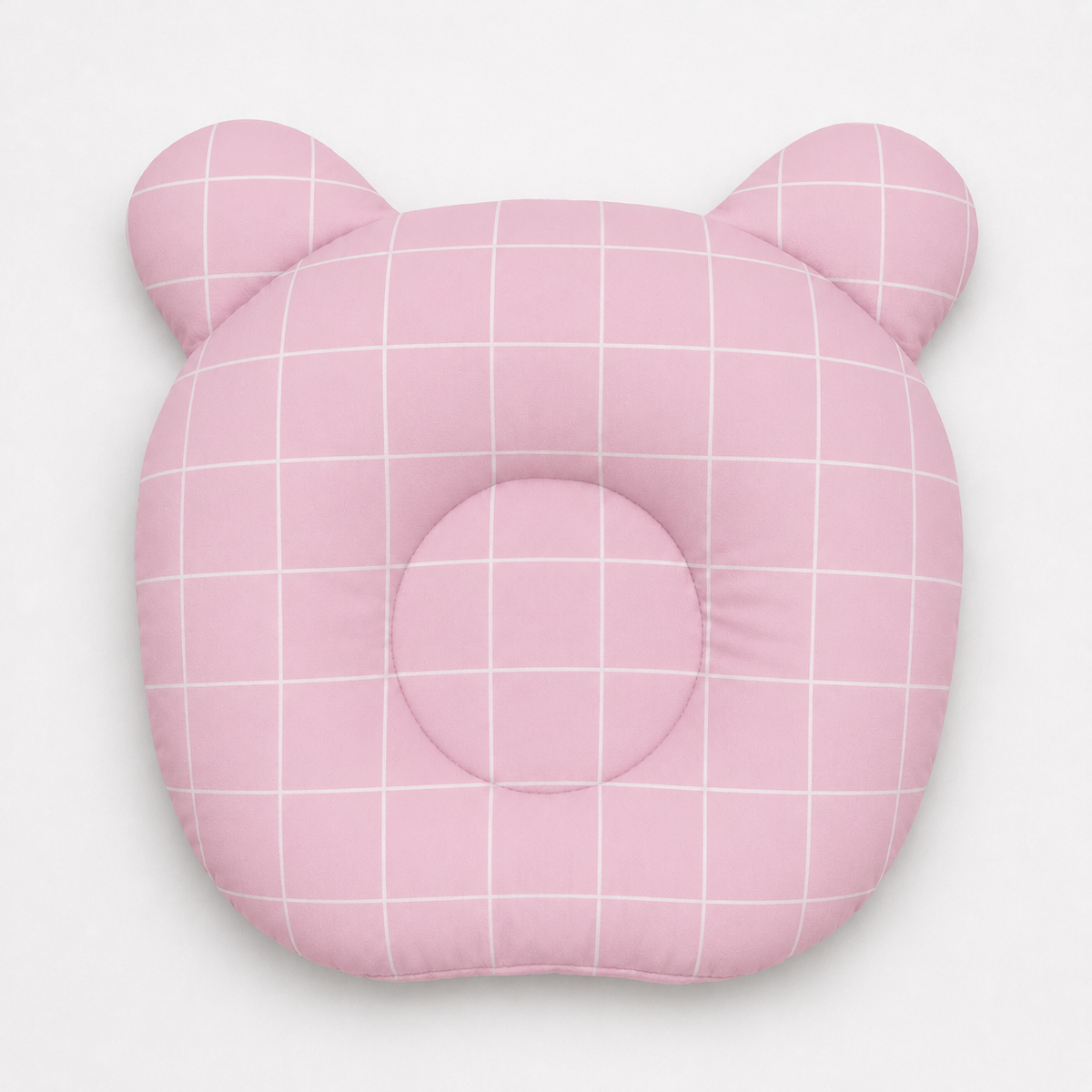 Travesseiro Anatômico Grid Rosa