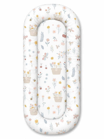 Ninho Casulinho Premium para Carrinho Moisés Universal Jardim