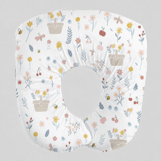 Fronha para Almofada de Amamentação Comfort Plus Jardim