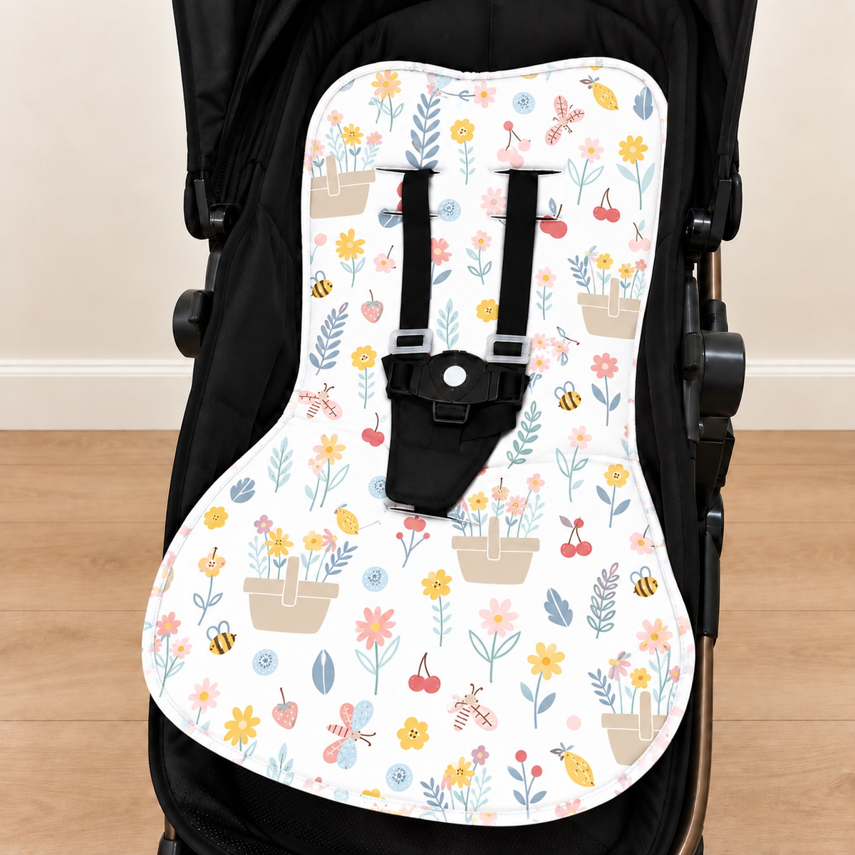 Capa para Carrinho de Bebê Universal Jardim