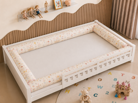 Kit Rolinhos 4 Peças para Cama Casal Jardim