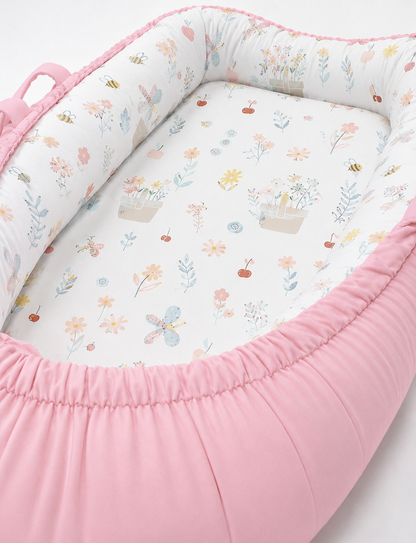 Ninho Redutor Dupla Face Premium Jardim Verso Rosê