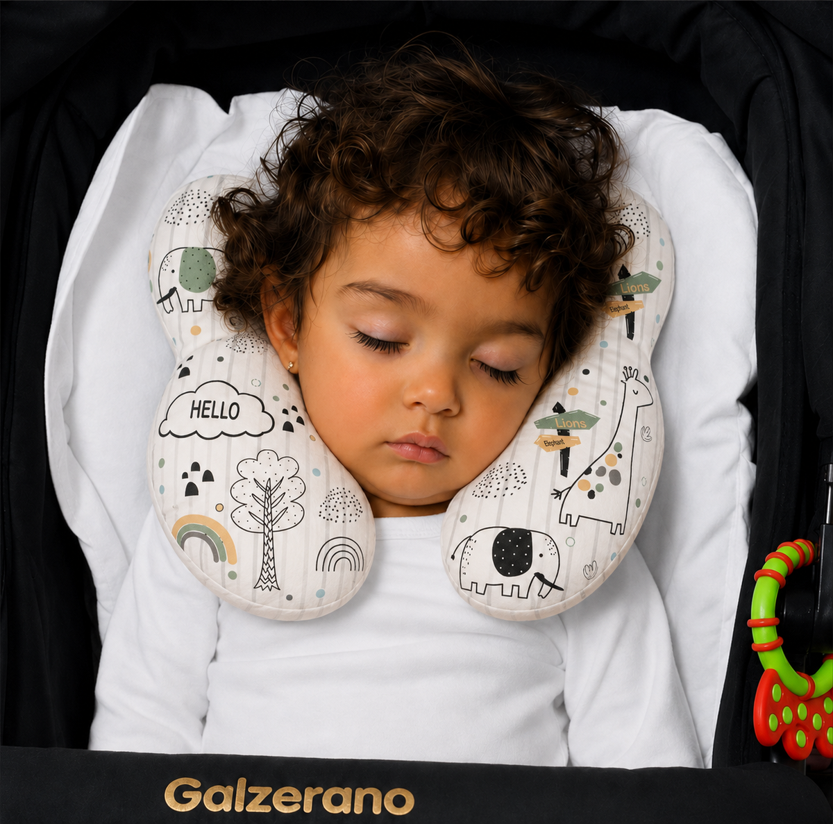 Protetor de Pescoço para Bebê Leão