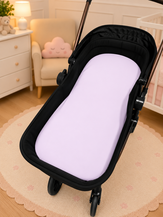Colchão para Carrinho Moisés Premium 5cm Lilás