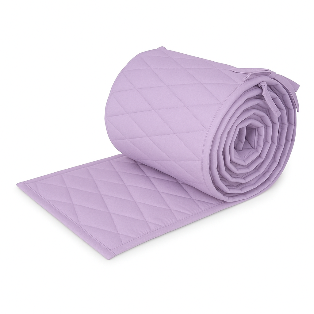 Protetor de Grade Total 360° para Berço Americano Lilás