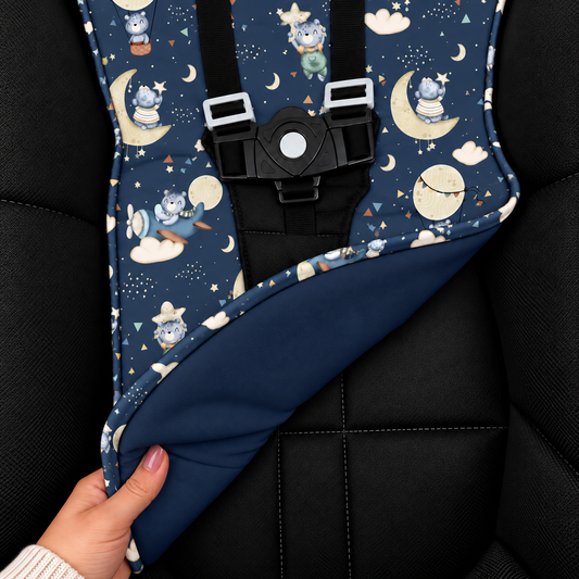 Capa para Carrinho de Bebê Universal Luar Marinho