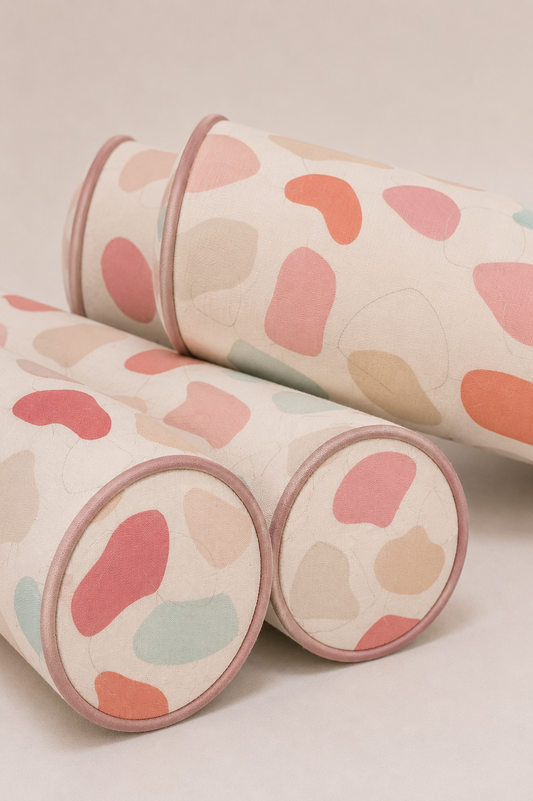 Kit Rolinhos 4 Peças para Cama Solteiro Manchitas Menina