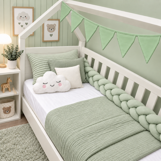 Bandeirinhas Decorativas 2,10m Verde Menta