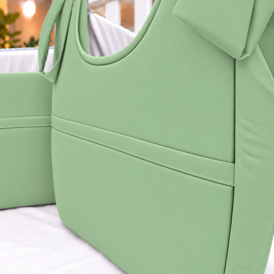 Porta Fraldas ou Porta Treco de Varal Verde Menta