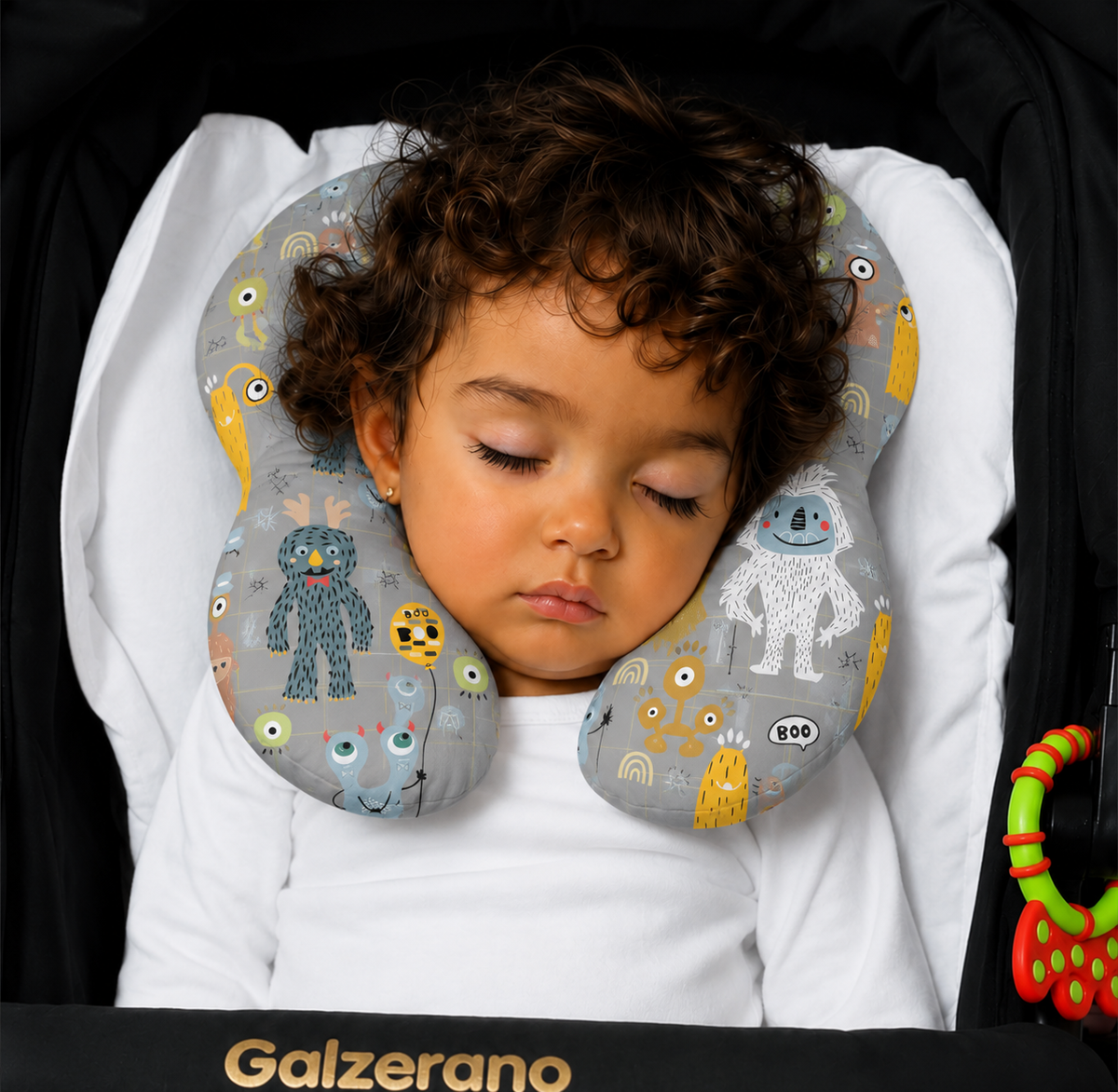 Protetor de Pescoço para Bebê Monstros