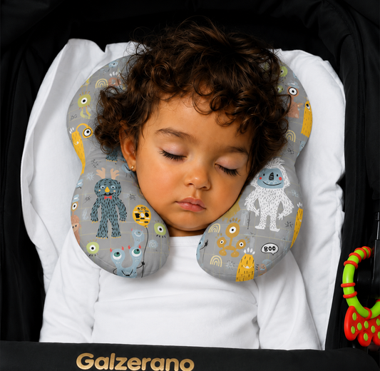 Protetor de Pescoço para Bebê Monstros