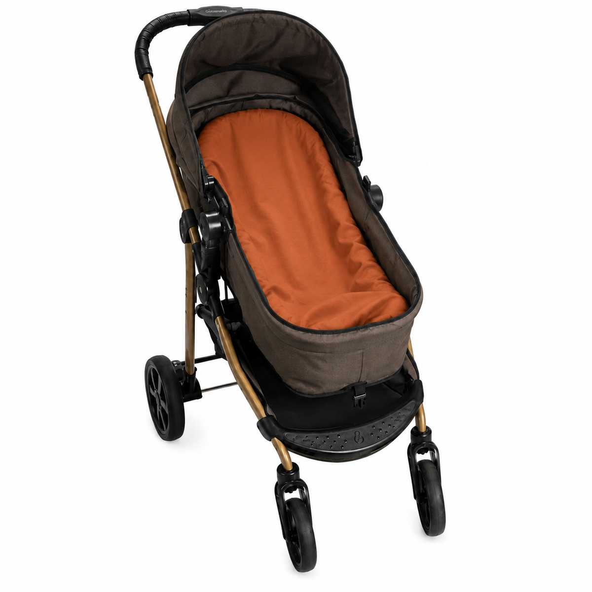 Ninho Casulinho Premium para Carrinho Moisés Universal Terracota