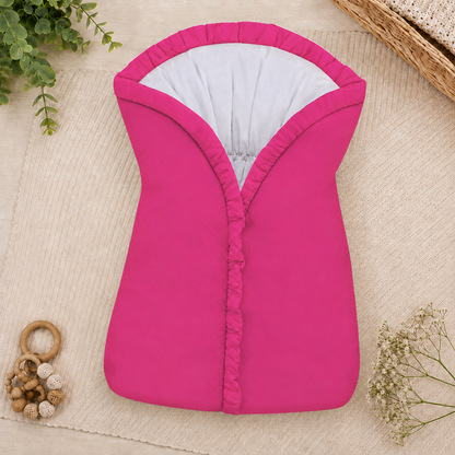 Saco Manta Porta Bebê Pink