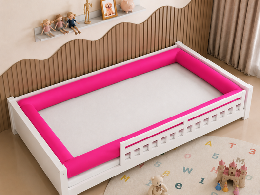 Kit Rolinhos 4 Peças para Cama Casal Pink