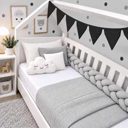 Bandeirinhas Decorativas 2,10m Preto