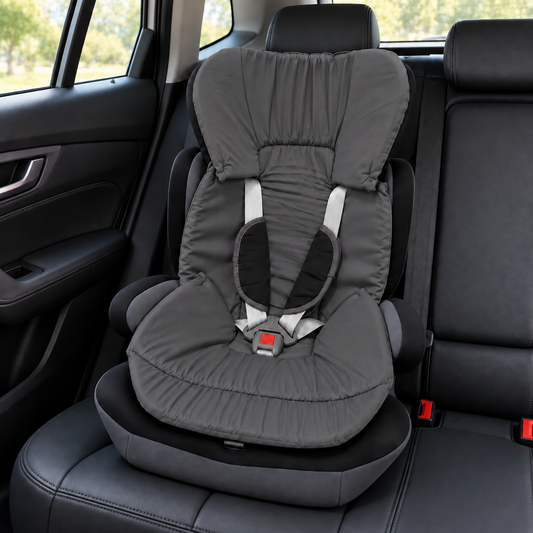 Capa Colchonete para Cadeira de Carro Dupla Face Preto