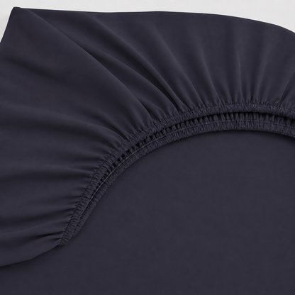 Lençol Estampado para Mini Berço 100% Algodão Preto