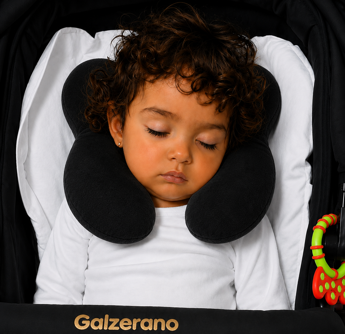 Protetor de Pescoço para Bebê Preto