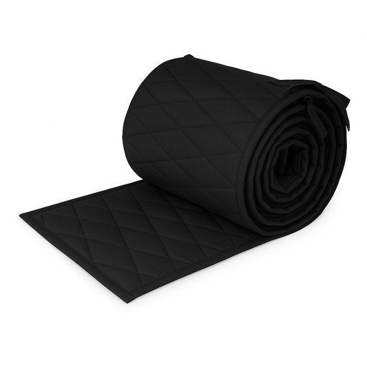 Protetor de Grade Total 360° para Berço Americano Preto
