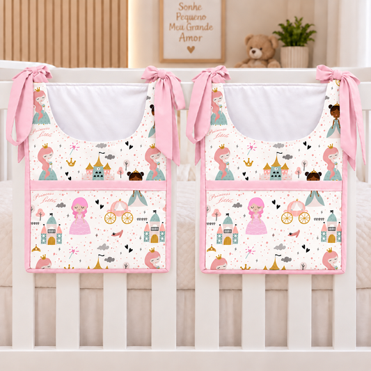 Porta Fraldas ou Porta Treco de Varal Princesa