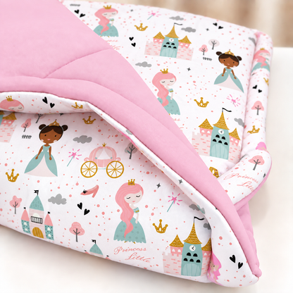 Edredom Estampado Dupla Face para Berço Americano Princesa