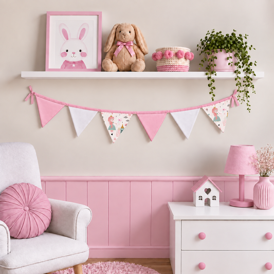Bandeirinhas Decorativas 1,50m Princesa