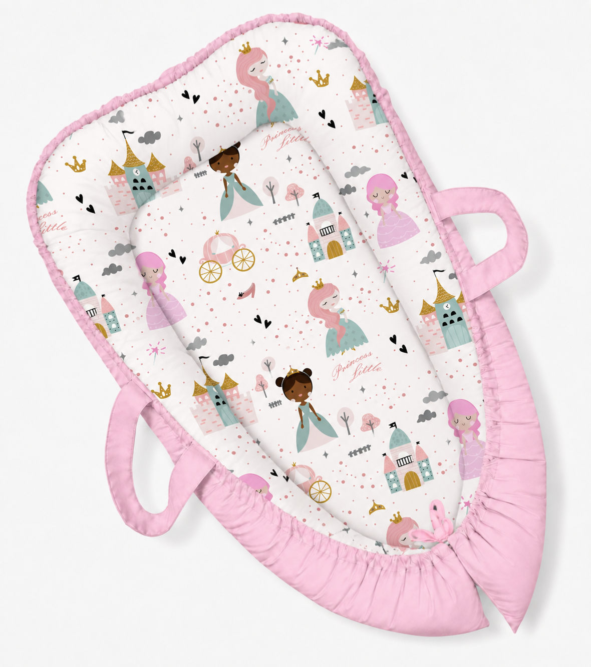 Ninho Redutor Dupla Face Premium Princesa Verso Rosa