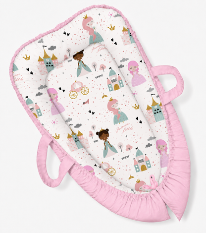 Ninho Redutor Dupla Face Premium Princesa Verso Rosa