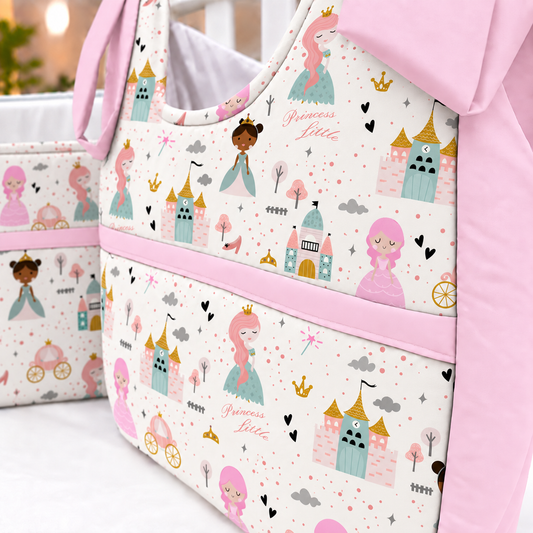 Porta Fraldas ou Porta Treco de Varal Princesa