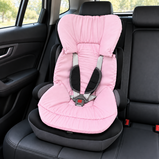 Capa Colchonete para Cadeira de Carro Dupla Face Rosa