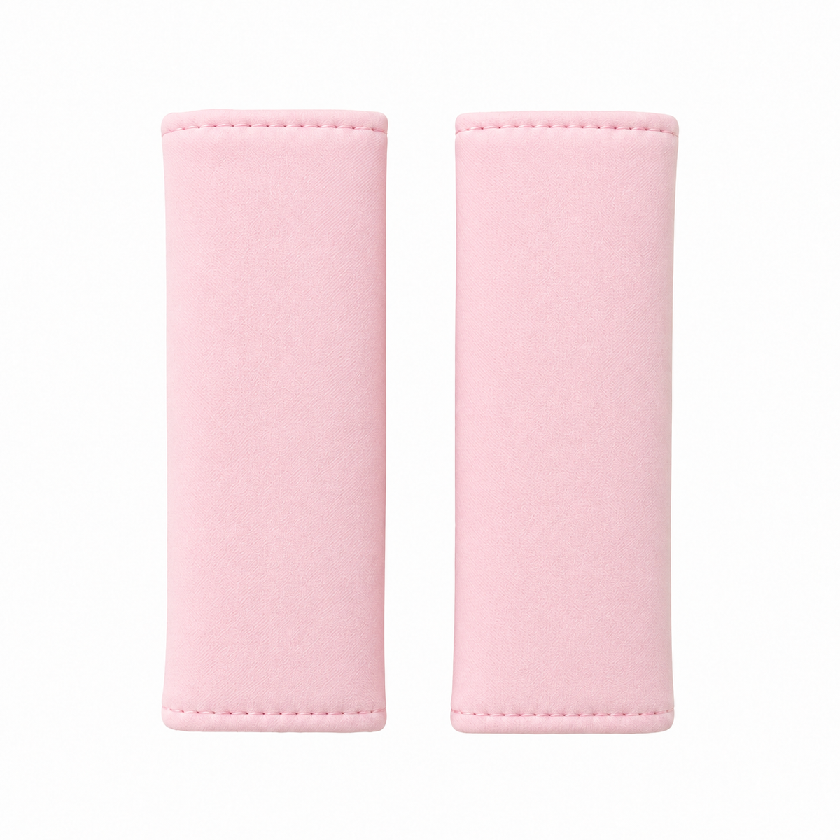Protetor de Cinto de Segurança Dupla Face Ursa Rosa Verso Rosa