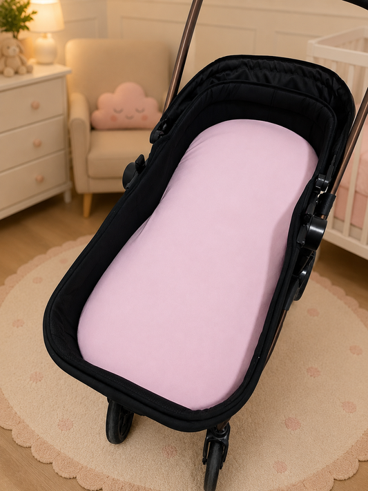 Colchão para Carrinho Moisés Premium 5cm Rosa