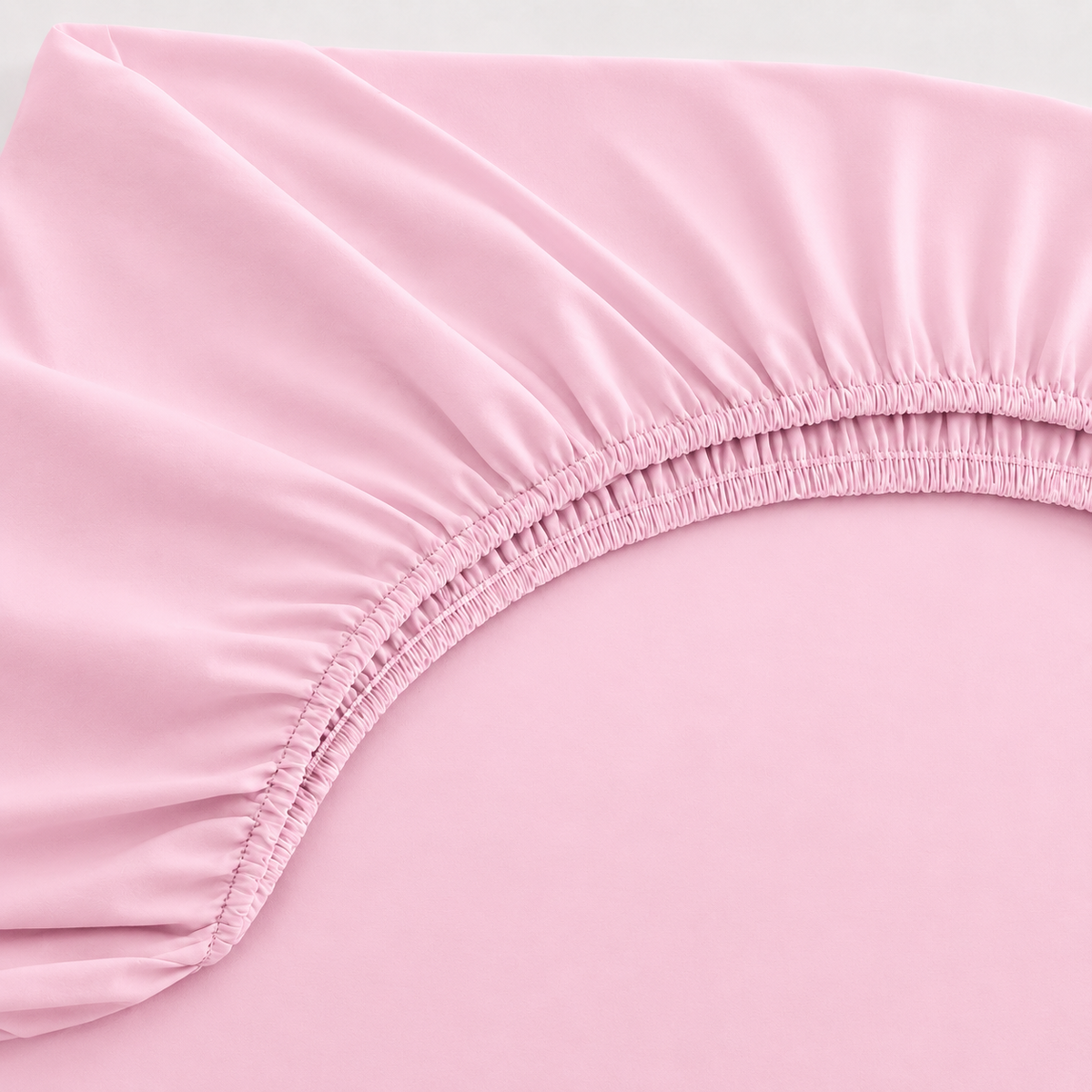 Lençol Estampado para Berço 100% Algodão Rosa