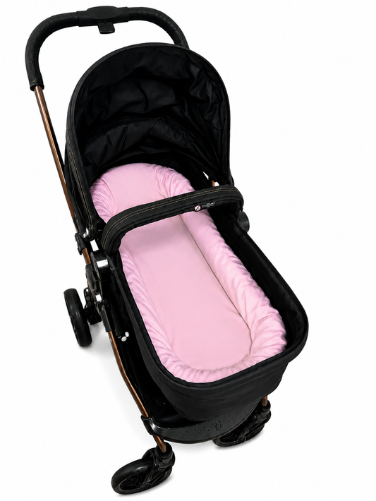 Fronha para Ninho Casulinho Premium para Carrinho Moisés Universal Rosa
