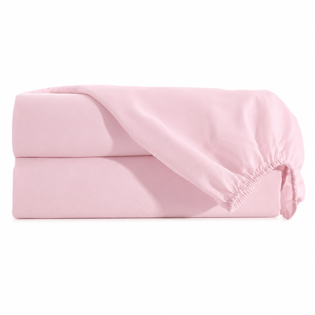 Lençol Estampado para Berço 100% Algodão Rosa