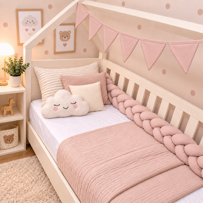 Bandeirinhas Decorativas 2,10m Rosê
