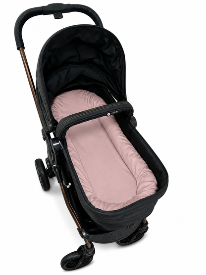 Fronha para Ninho Casulinho Premium para Carrinho Moisés Universal Rosê