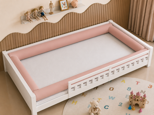 Kit Rolinhos 4 Peças para Cama Casal Rosê