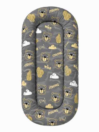 Ninho Casulinho Premium para Carrinho Moisés Universal Urso Ted